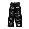 Mixed Emotions Black “Canvas” Denim