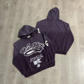 Vale Forever "Valley Dreams Property" Vintage Zip-Up Hoodie (Purple)
