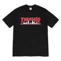 Supreme × Thrasher Skyline Tee – Black